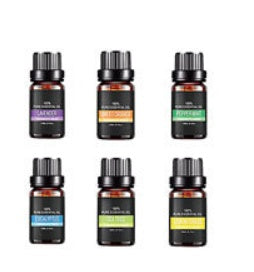 Juego de aceites esenciales orgánicos más vendidos, kit de regalo de aceites de aromaterapia de grado terapéutico natural para difusor